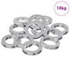 vidaXL Fjedervasker 15929 pcs Hvid Jern