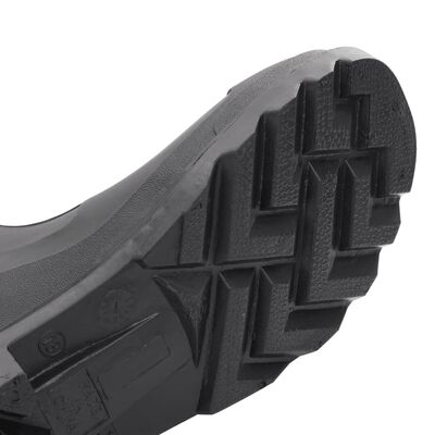 vidaXL gummistøvler med udtagelige strømper str. 40 PVC sort