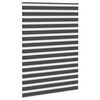 vidaXL zebragardin sort 160x200 cm stofbredde 155,9 cm polyester