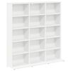 vidaXL CD Skab Hvid 96 x 23,5 x 97,5 cm Konstrueret tr&aelig;