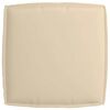 vidaXL Palle Pudes&aelig;t 2 pcs Beige Oxford stof