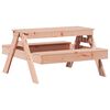 vidaXL picnicbord til b&oslash;rn 88x97x52 cm massivt douglasgran
