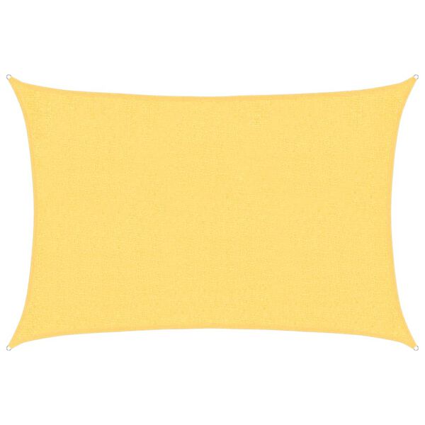 vidaXL solsejl 2x2,5 m 160 g/m² HDPE beige