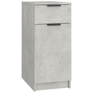 vidaXL skrivebord 33,5x50x75 cm konstrueret tr&aelig; betongr&aring;