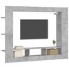 vidaXL tv-møbel 152x22x113 cm konstrueret træ betongrå