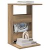 vidaXL Sidebord Artisan Egetr&aelig; 40 x 35 x 60,5 cm Konstrueret tr&aelig;