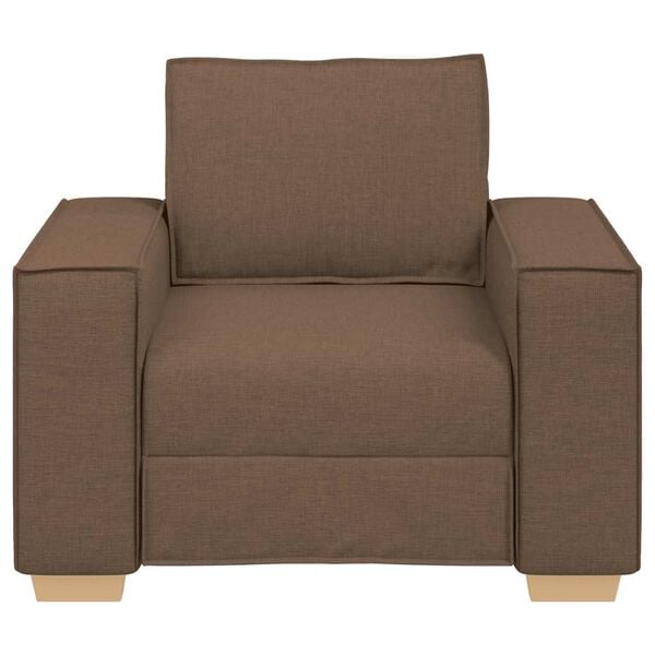 vidaXL sofastol brun 100x78x84 cm stof