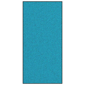 vidaXL D&oslash;rm&aring;tte Cyan og Sort 120 x 250 cm 100% polyamid