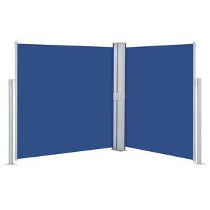 vidaXL sammenrullelig sidemarkise 140 x 600 cm bl&aring;