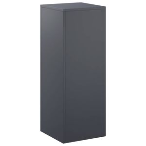 vidaXL Planteholder Antracit 30 x 30 x 80 cm Rustfrit st&aring;l