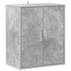 vidaXL skoskab 60x35x70 cm konstrueret tr&aelig; betongr&aring;