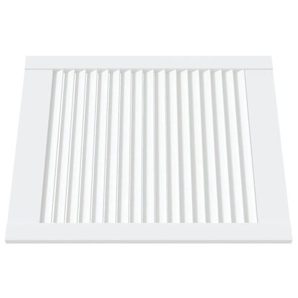 vidaXL skabsl&aring;ger 4 stk. 61,5x49,4 cm lameldesign massivt fyr hvid