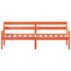vidaXL daybed uden madras 100x200 cm massivt fyrretr&aelig; gyldenbrun