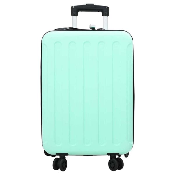 vidaXL Kuffert med lås Mintgrøn 34 x 23 x 55.5 cm ABS Plastik