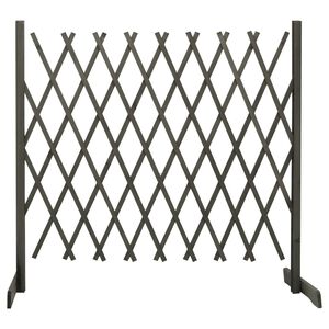 vidaXL espalier til haven 180x100 cm massivt fyrretr&aelig; gr&aring;