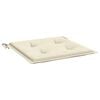 vidaXL hynder til havestol 6 stk. 50x50x4 cm oxfordstof cremefarvet