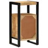 vidaXL Badeværelsesskab med dør Brun 40 x 35 x 75 cm Massivt mangotræ