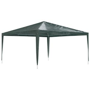vidaXL festtelt 4x4 m 90 g/m&sup2; gr&oslash;n