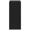 vidaXL skab 68,5x32x75 cm konstrueret træ sort