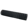 vidaXL Euro Hejn Gr&aring; 1,2 x 25 m PVC-belagt jern