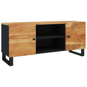 vidaXL tv-bord 105x33x46 cm massivt akacietr&aelig;
