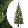 vidaXL Kunstigt juletr&aelig; Gr&oslash;n 150 cm PE og PVC