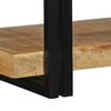 vidaXL v&aelig;ghylde 70x33x35 cm massivt ru mangotr&aelig;