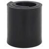vidaXL gummikant til sneplov 100x15x1 cm sort