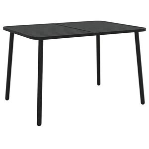 vidaXL havebord 110x80x71 cm st&aring;l antracitgr&aring;