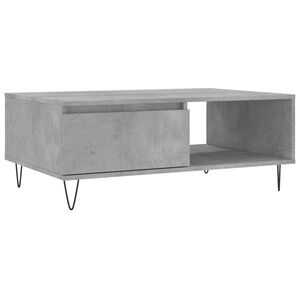 vidaXL sofabord 90x60x35 cm konstrueret tr&aelig; betongr&aring;