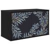 vidaXL V&aelig;gh&aelig;ngt TV Skab DOKKUM 69 x 33 x 40 cm Sort eg Konstrueret tr&aelig;