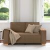 vidaXL 2-personers sofa brun 120 cm stof