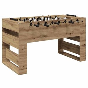 vidaXL Fodboldbord Artisan Eg 146,5 x 74 x 85 cm Konstrueret tr&aelig;