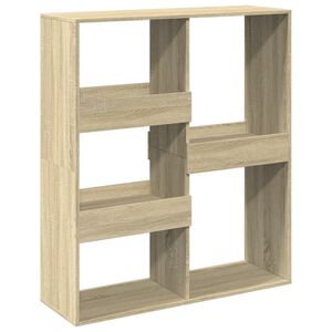 vidaXL rumdeler 100x33x115 cm konstrueret tr&aelig; sonoma-eg