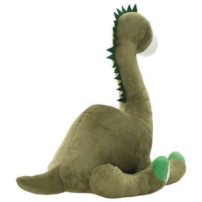 vidaXL tøjdyr brontosaurus plysstof grøn
