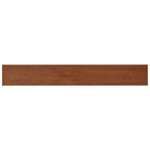 vidaXL Vindueskarm Brun tr&aelig; 140 x 20 x 4,5 cm PVC
