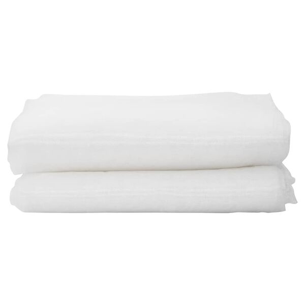 vidaXL Insekt Net Hvid 2 x 50 m Polyethylen