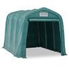 vidaXL garagetelt 2,4x3,6 m PVC gr&oslash;n