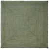 vidaXL Omr&aring;de t&aelig;ppe Olivengr&oslash;n 240 x 240 cm Jute