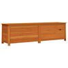 vidaXL udend&oslash;rs hyndeboks 200x50x56 cm massivt grantr&aelig; brun