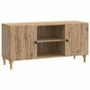 vidaXL TV-skab Artisan-eg 102 x 34,5 x 50 cm Konstrueret tr&aelig;