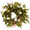 vidaXL blomsterguirlander 6 stk. 215 cm champagnefarvet