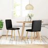vidaXL spisebordsstole 2 stk. stof sort