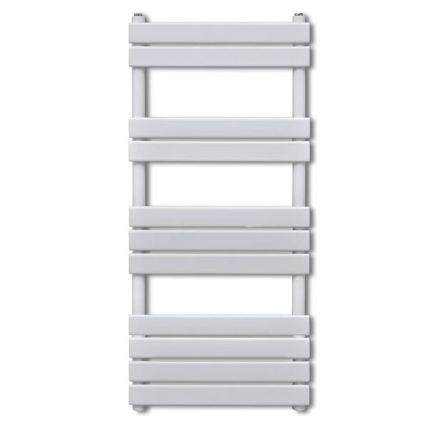 vidaXL håndklæderadiator 600x1200 mm centralvarme lige