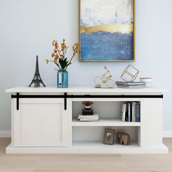 vidaXL mini-skydel&aring;ges&aelig;t til skabe kulstofst&aring;l 183 cm