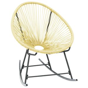 vidaXL udend&oslash;rs Acapulco-stol polyrattan beige