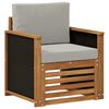vidaXL Udend&oslash;rs Mellem Sofa Naturfarvet