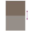 vidaXL rullegardin m&oslash;rkl&aelig;gning 145x230 cm stofbredde 141,6cm polyester