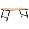 vidaXL spisebord 180x90x76 cm massivt mangotr&aelig;