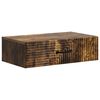 vidaXL V&aelig;gh&aelig;ngt Sideskab R&oslash;get eg 59 x 34,5 x 17 cm Konstrueret tr&aelig;